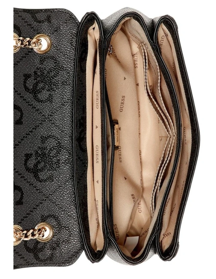 Noelle Crossbody Bag in Coal Logo image 4