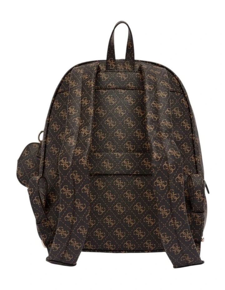 Power Play Backpack in Brown Logo image 4