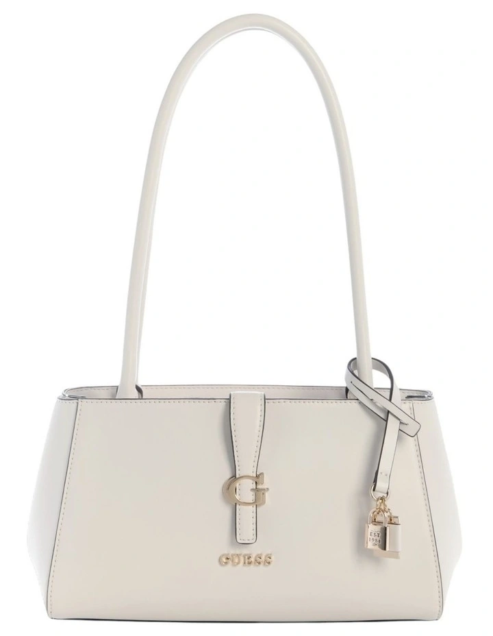 Carrie Girlfriend Shoulder Satchel Bag in White image 1