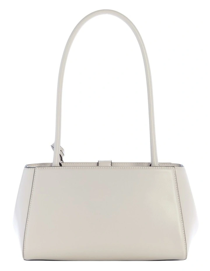 Carrie Girlfriend Shoulder Satchel Bag in White image 3