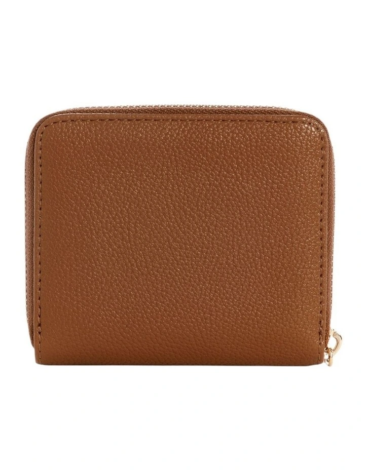 Laurel Small Zip Wallet in Cognac image 2