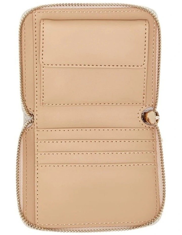 Laurel Small Zip Wallet in Cognac image 3