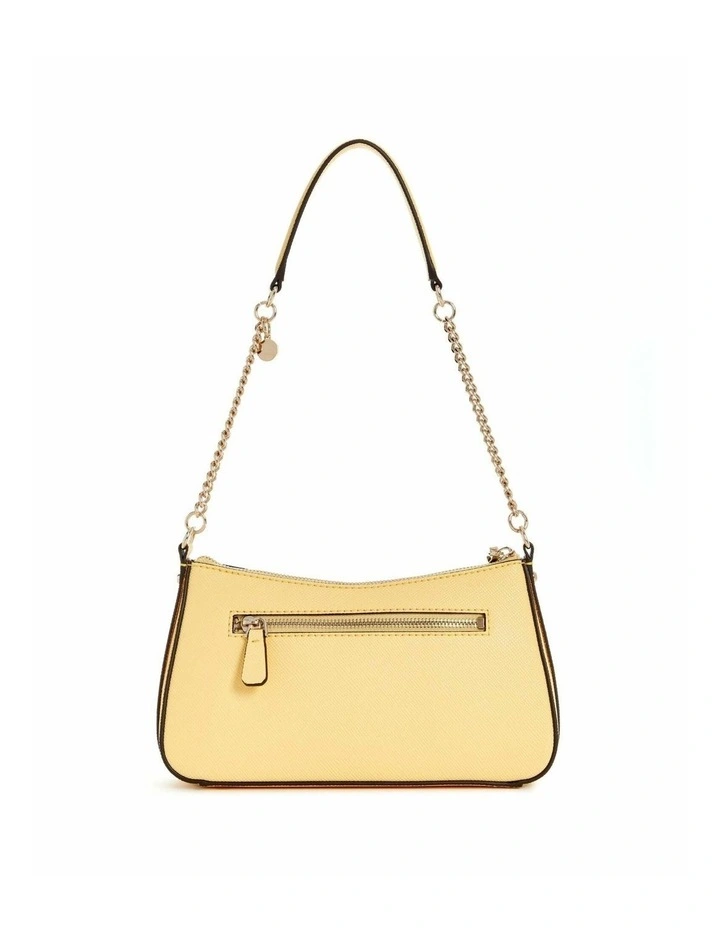 Bramina Top Zip Shoulder Bag in Cornsilk image 4