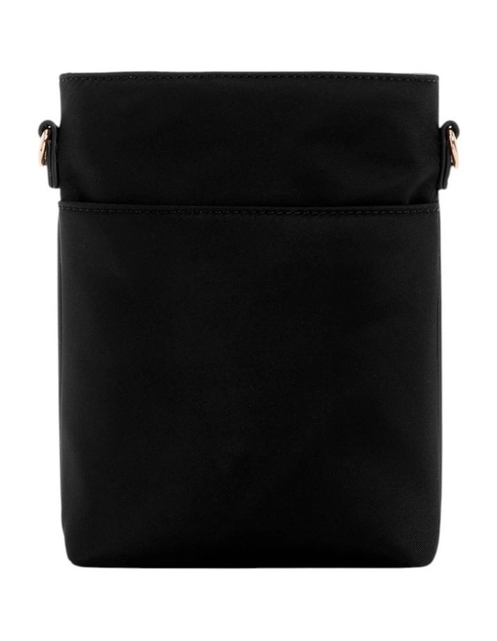 Follie Travel Chit Chat Crossbody Bag in Black image 2