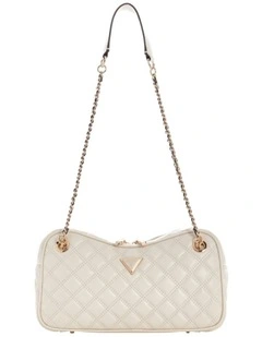 Giully II Shoulder Satchel Bag in Bone