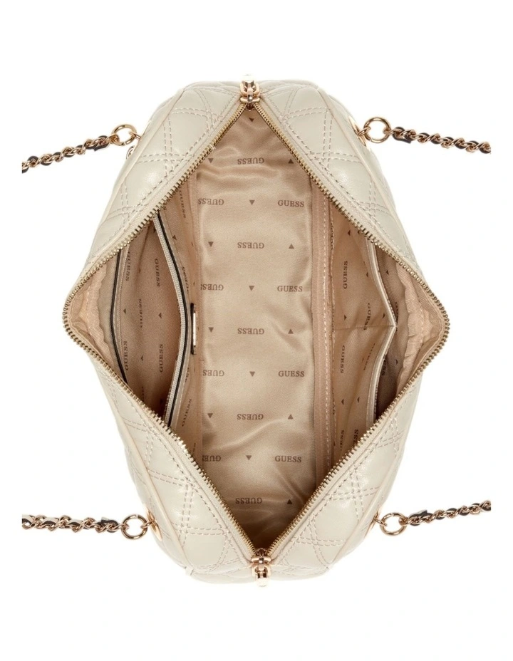 Giully II Shoulder Satchel Bag in Bone image 4