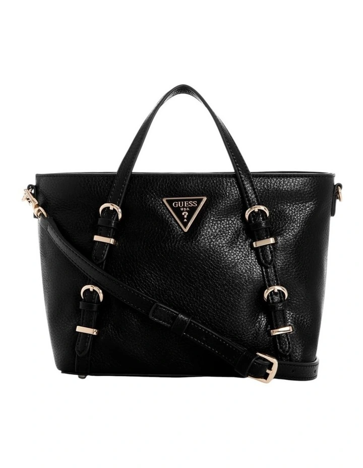 Levia Mini Satchel Bag in Black image 1