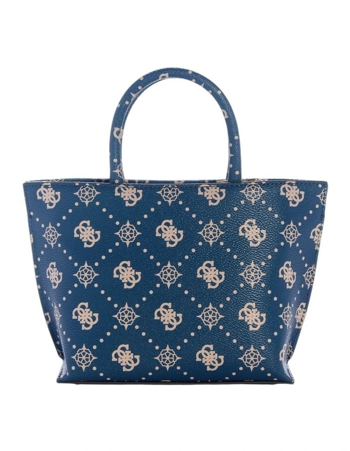 Emelie Mini Tote Bag in Navy Logo image 4