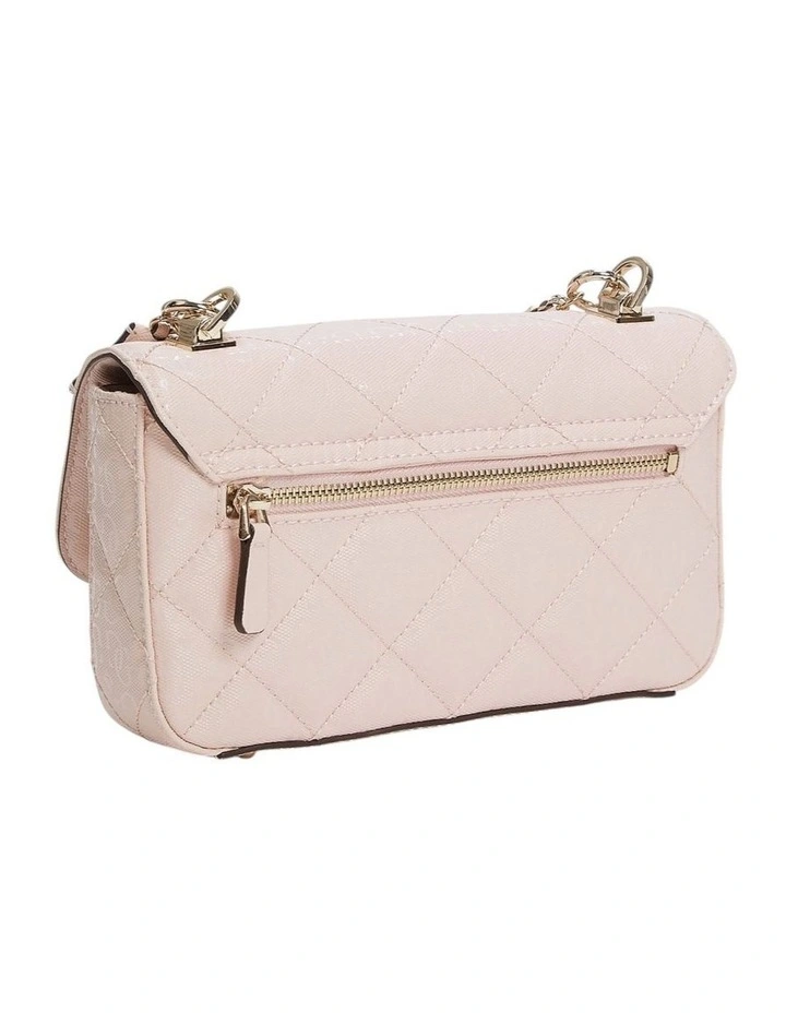 Libby Flap Crossbody Bag in Light Rose image 4