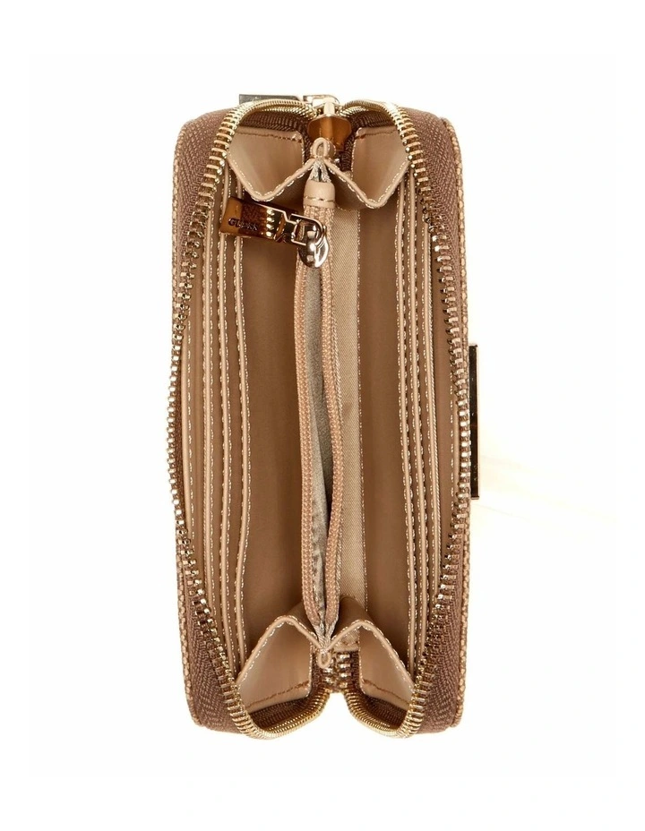 Laurel II Medium Zip Around Wallet in Brown image 2
