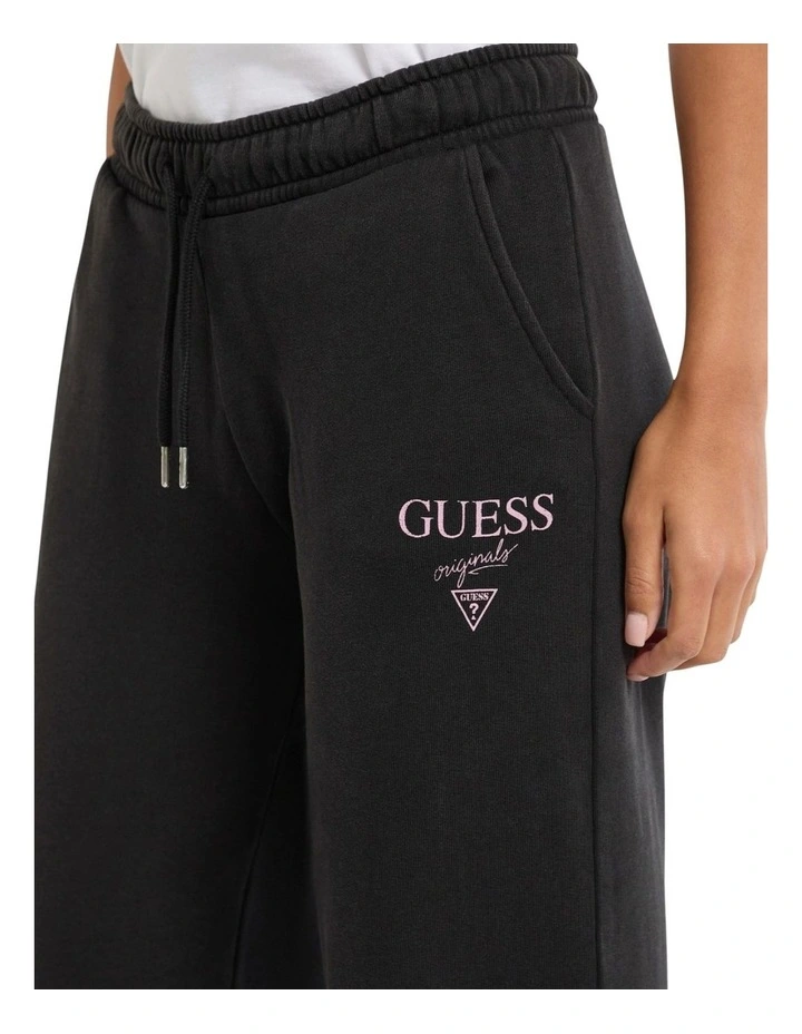 Originals Distressed Baker Sweatpants in Black image 4
