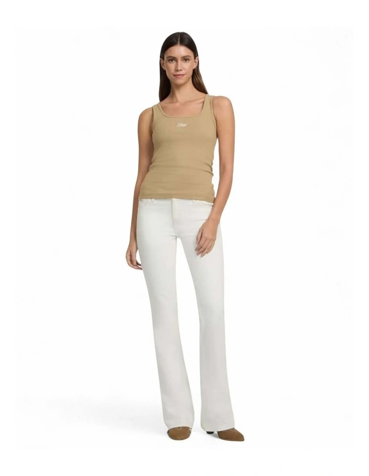 Guess Jeans G09 Bootcut Pants in White image 2