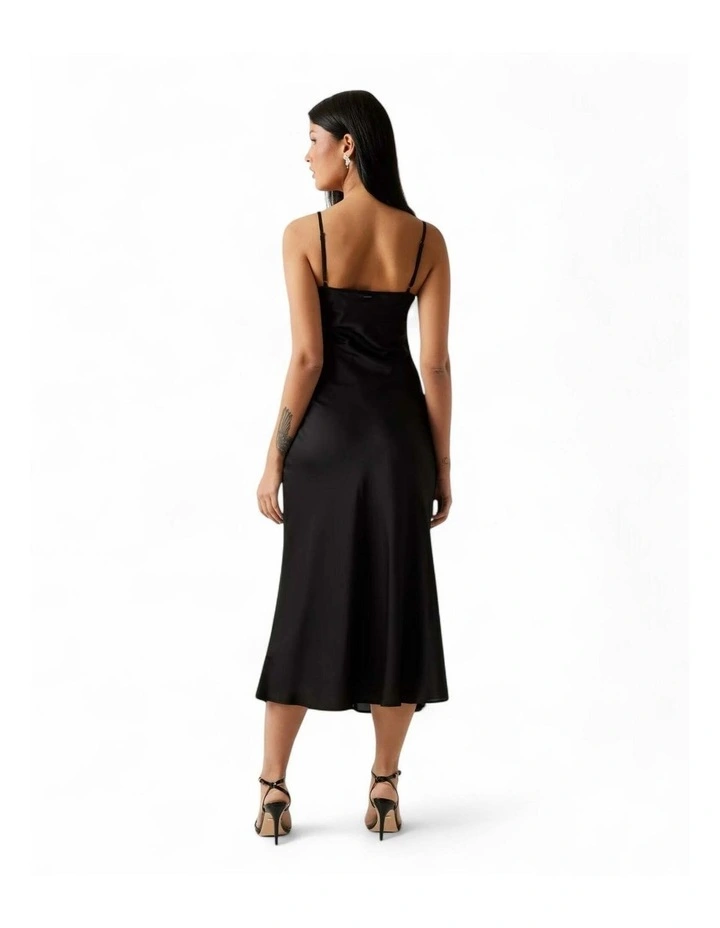 New Akilina Dress in Black image 3