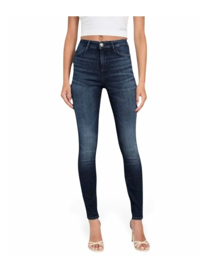 1981 Skinny Jeans in Snow Fall Wash image 1