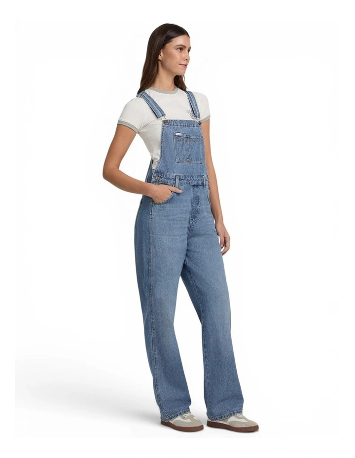 Jeans Eco Denim Overalls in Blue image 2