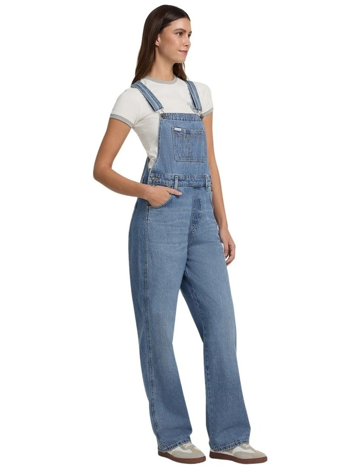 Jeans Eco Denim Overalls in Blue image 3