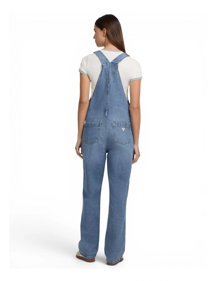 Jeans Eco Denim Overalls in Blue image 3