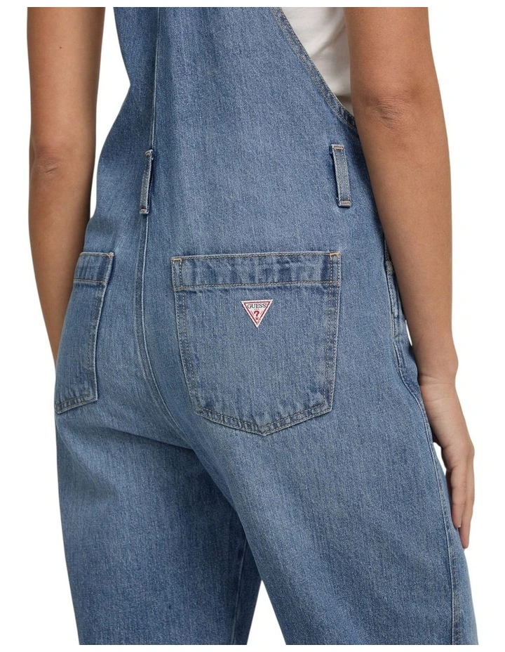 Jeans Eco Denim Overalls in Blue image 4