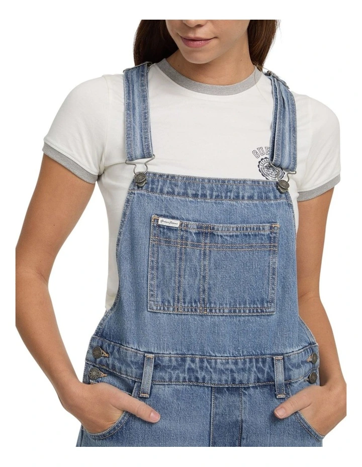 Jeans Eco Denim Overalls in Blue image 5
