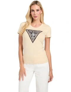 Triangle Python T-Shirt in Grey