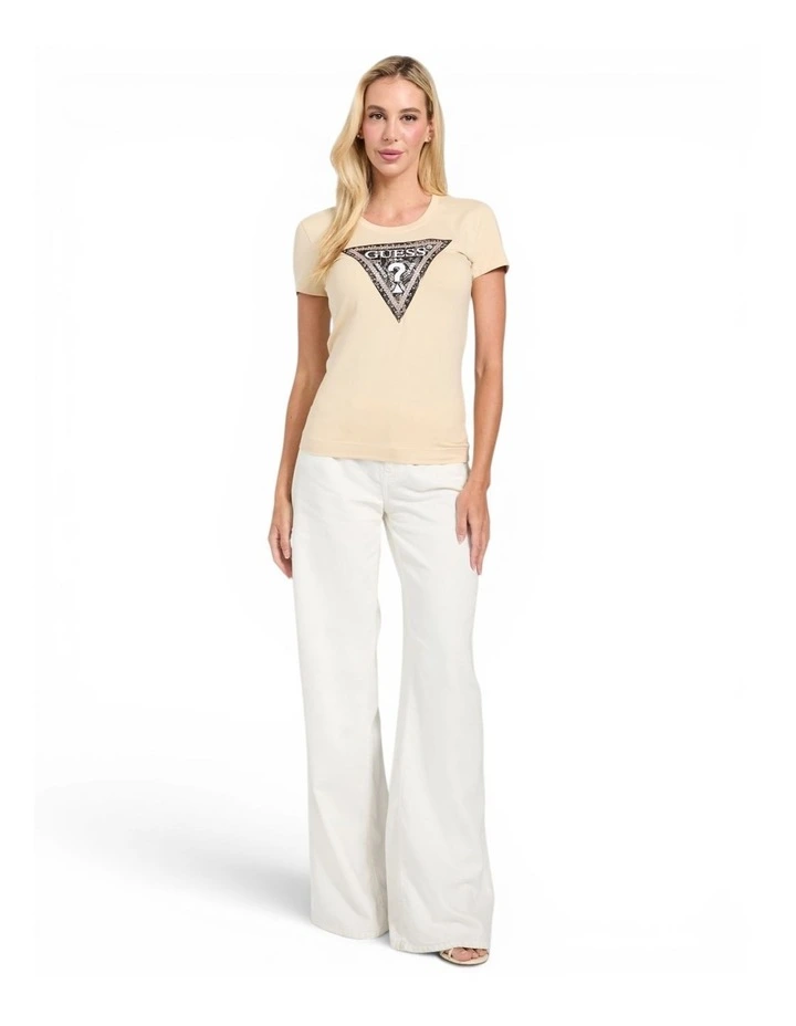 Triangle Python T-Shirt in Grey image 2