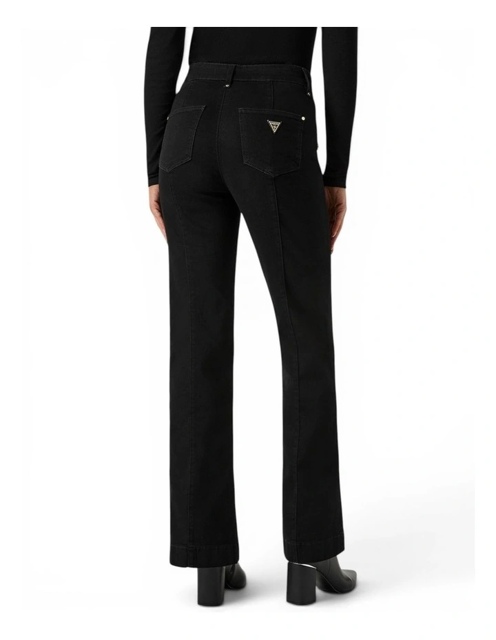 New Faye Pant in Black image 5