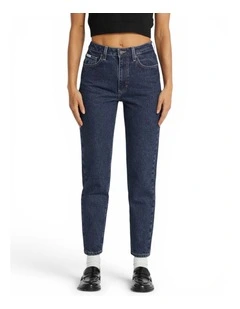G06 Mom Jeans in Dark Wash