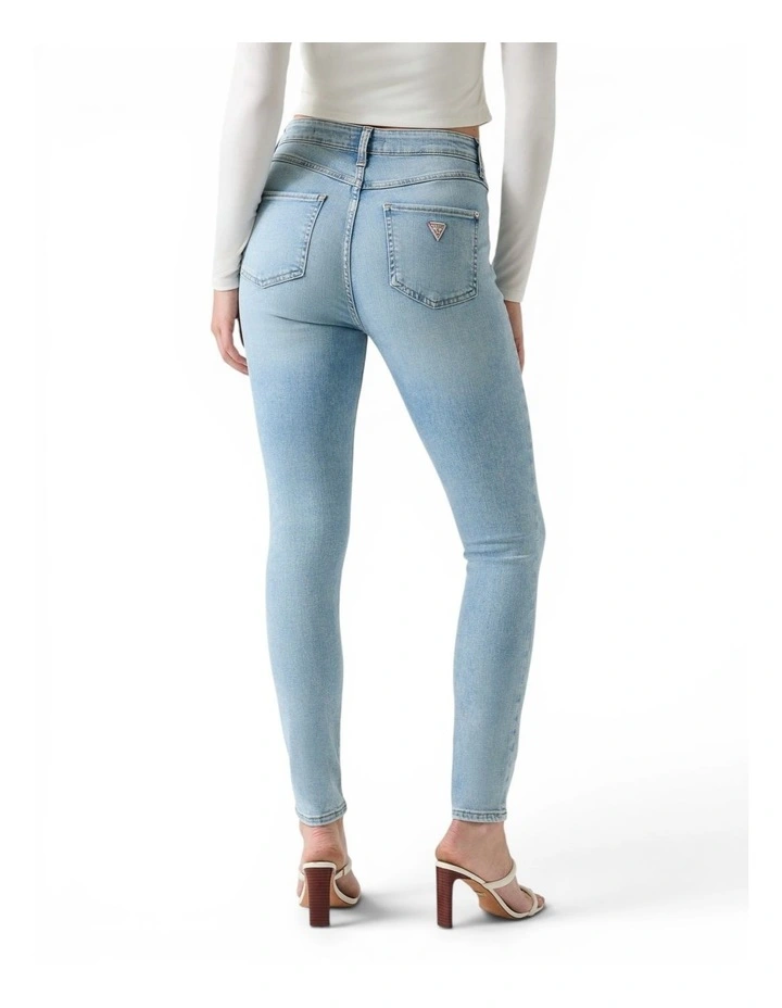 High Rise 1981 Skinny Jeans in Light Wash image 4