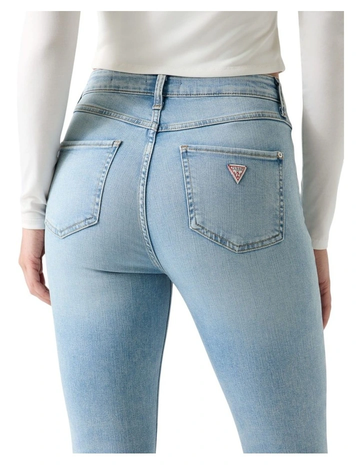 High Rise 1981 Skinny Jeans in Light Wash image 5