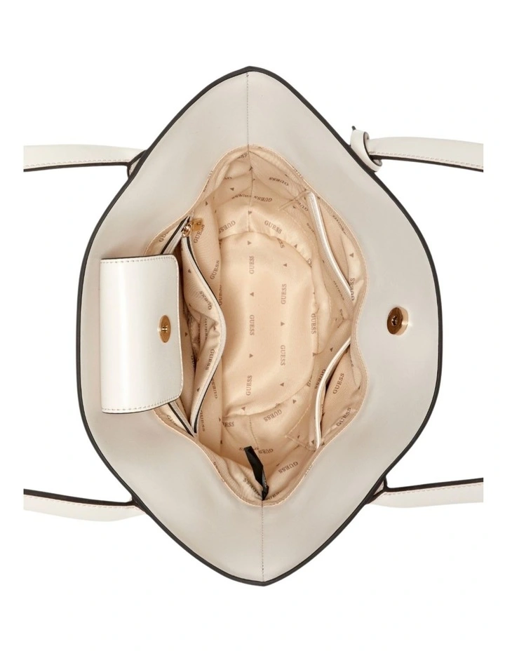 Venere Tote Bag in White image 3