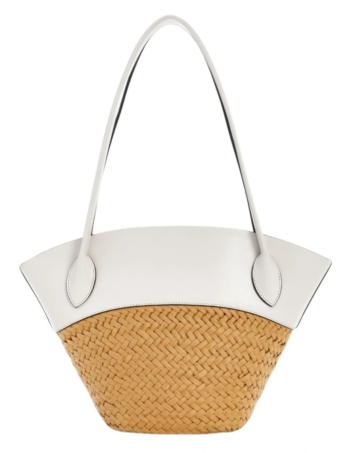 Venere Tote Bag in White image 4