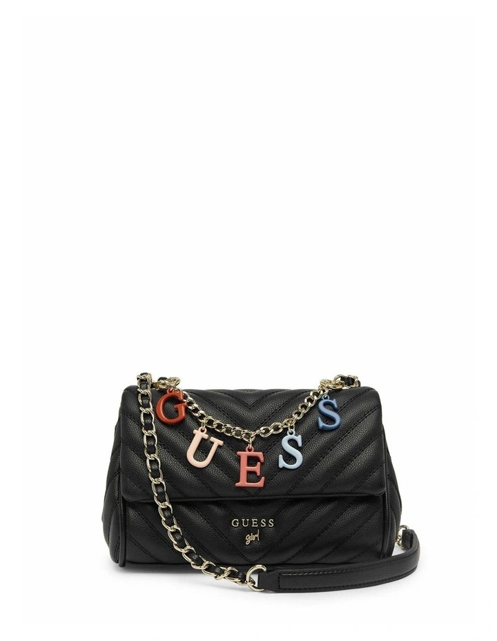 Maddie Girlfriend Crossbody Bag in Jet Black image 1