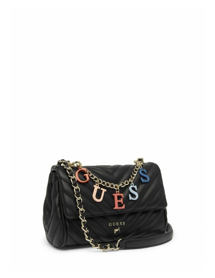 Maddie Girlfriend Crossbody Bag in Jet Black image 2