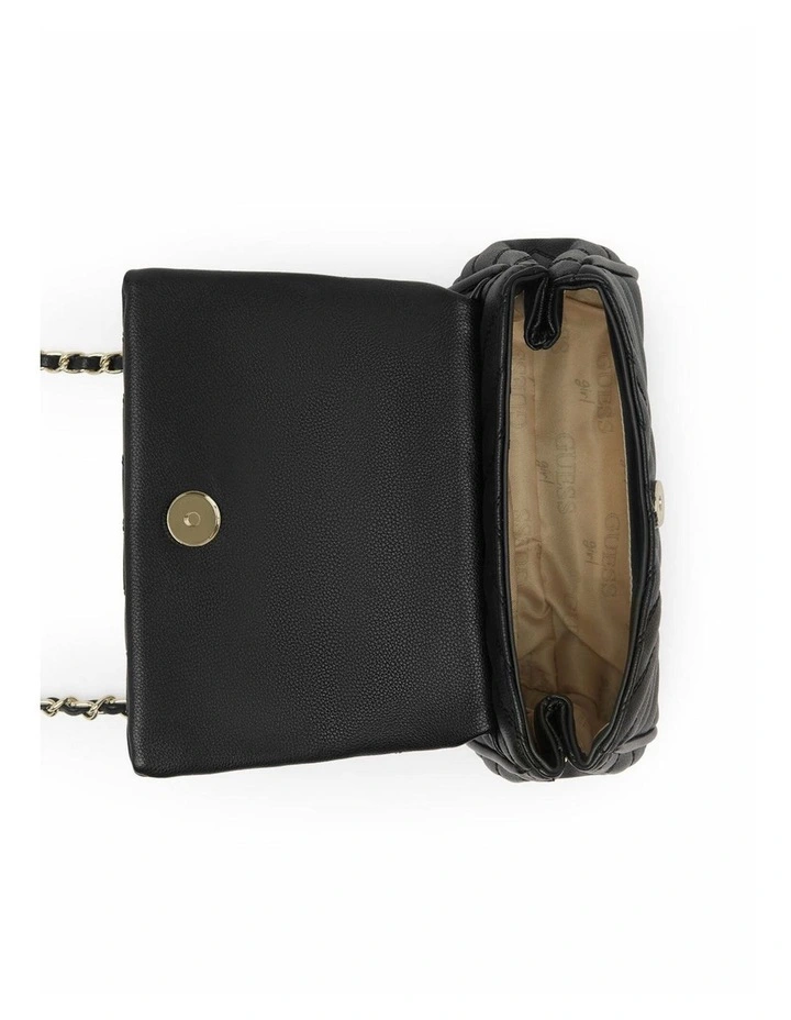 Maddie Girlfriend Crossbody Bag in Jet Black image 3