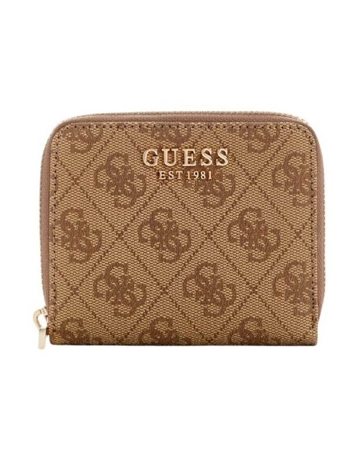 Laurel Small Zip Around Wallet in Brown image 1
