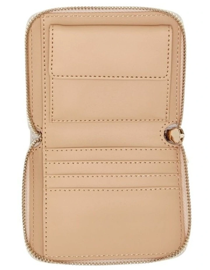 Laurel Small Zip Around Wallet in Brown image 2