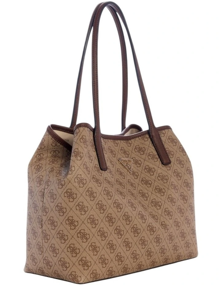 Victtoria 2-in-1 Tote Bag in Latte Logo/Brown image 3