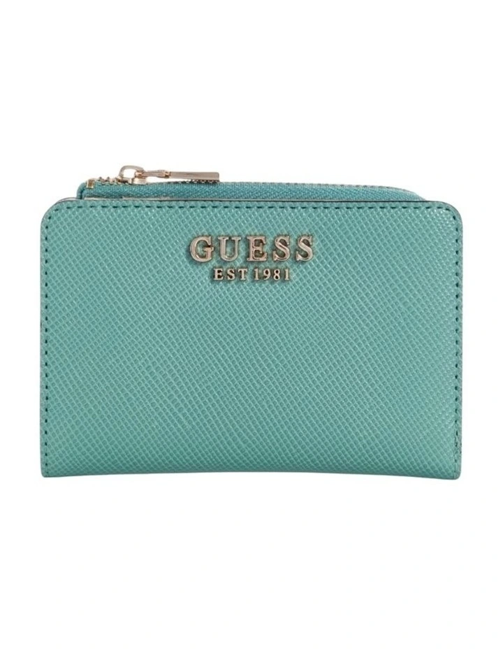 Laurel Zip Around Card Case Wallet in Teal image 1