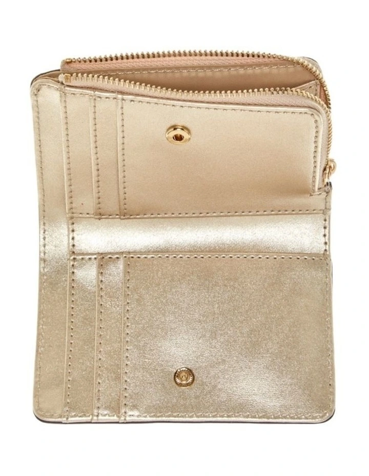 Laurel Zip Around Card Case Wallet in Teal image 2