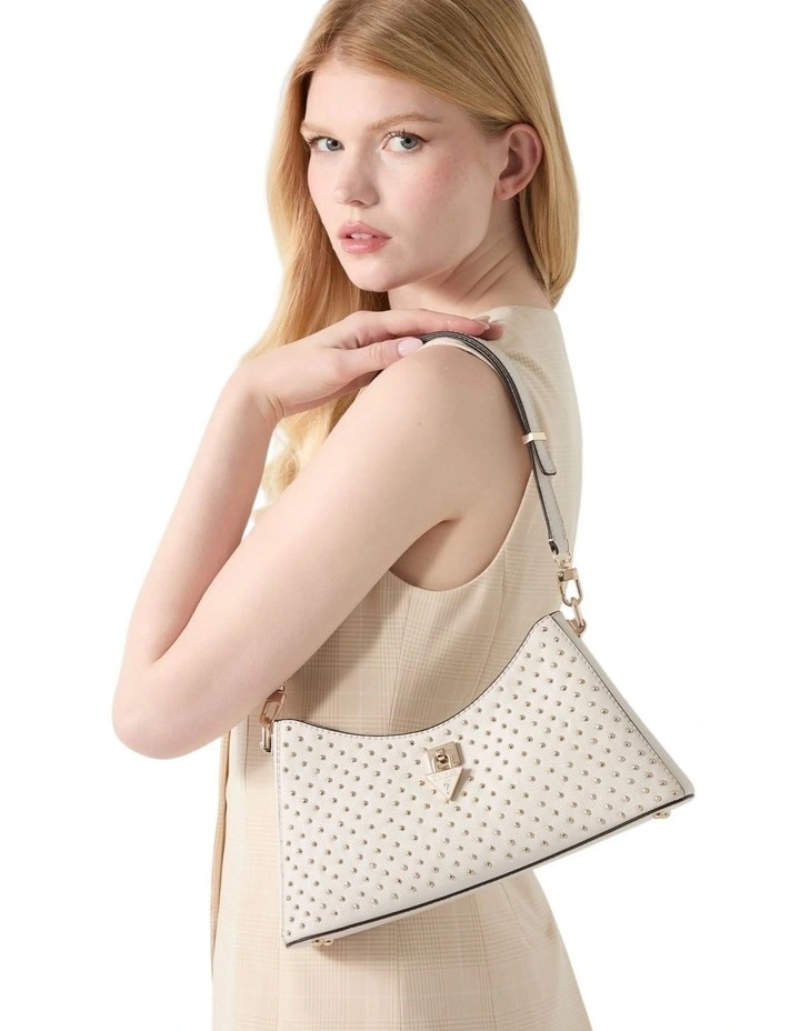 Patsie Shoulder Bag in Off White image 2