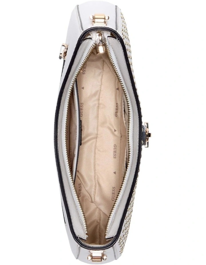 Patsie Shoulder Bag in Off White image 4