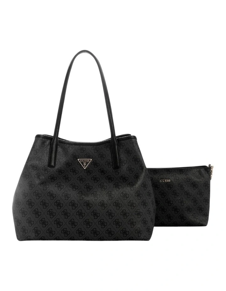 Victtoria 2-in-1 Tote Bag in Coal Logo image 2