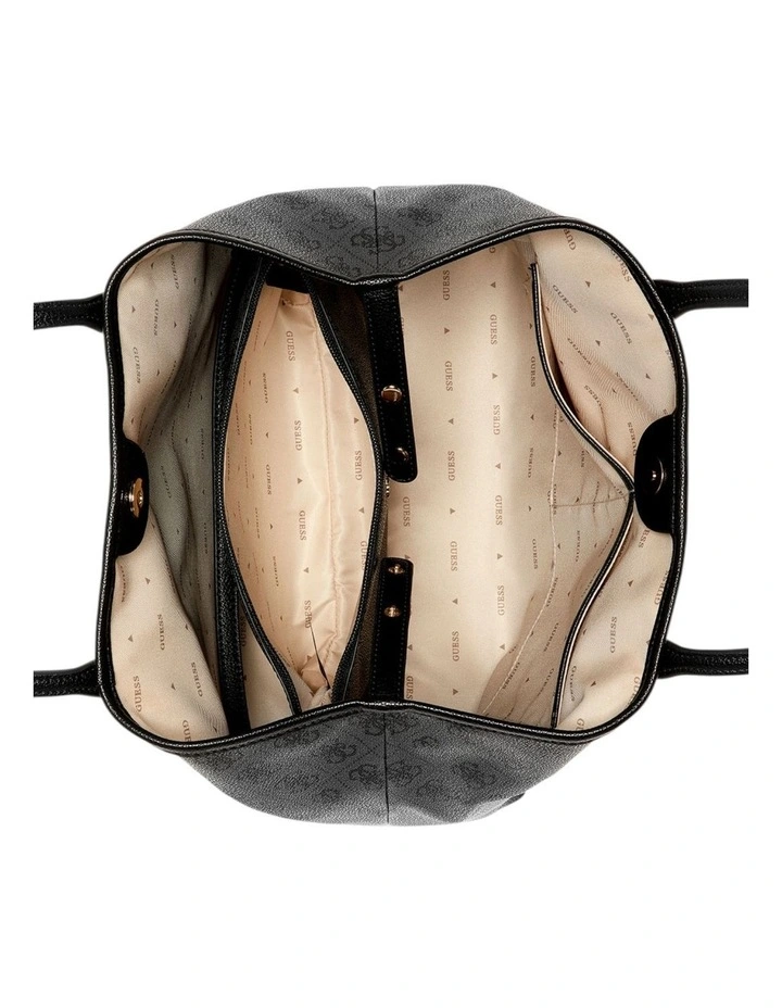 Victtoria 2-in-1 Tote Bag in Coal Logo image 5