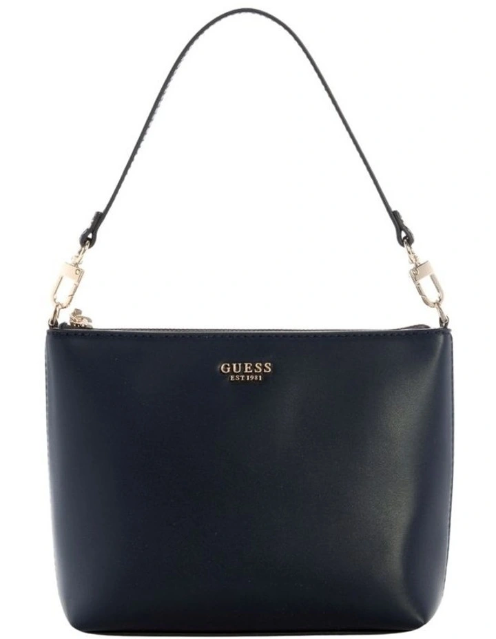 Nicolette Large Bucket Shoulder Bag in Navy Multi image 6