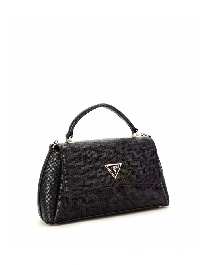 Eco Gloriana 2 Compartment Top Handle Flap in Black image 2