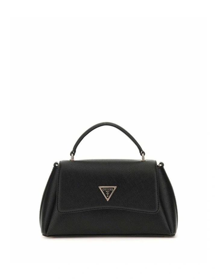 Eco Gloriana 2 Compartment Top Handle Flap in Black image 4