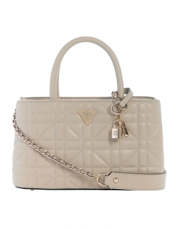 Edita Elite Satchel Bag in Light Taupe image 1