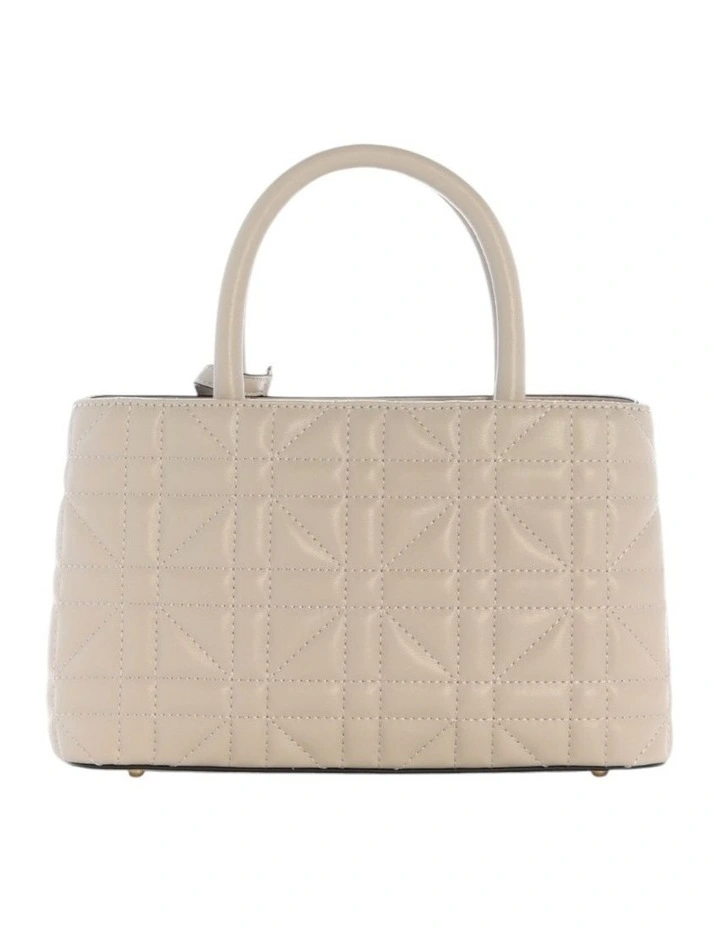 Edita Elite Satchel Bag in Light Taupe image 3