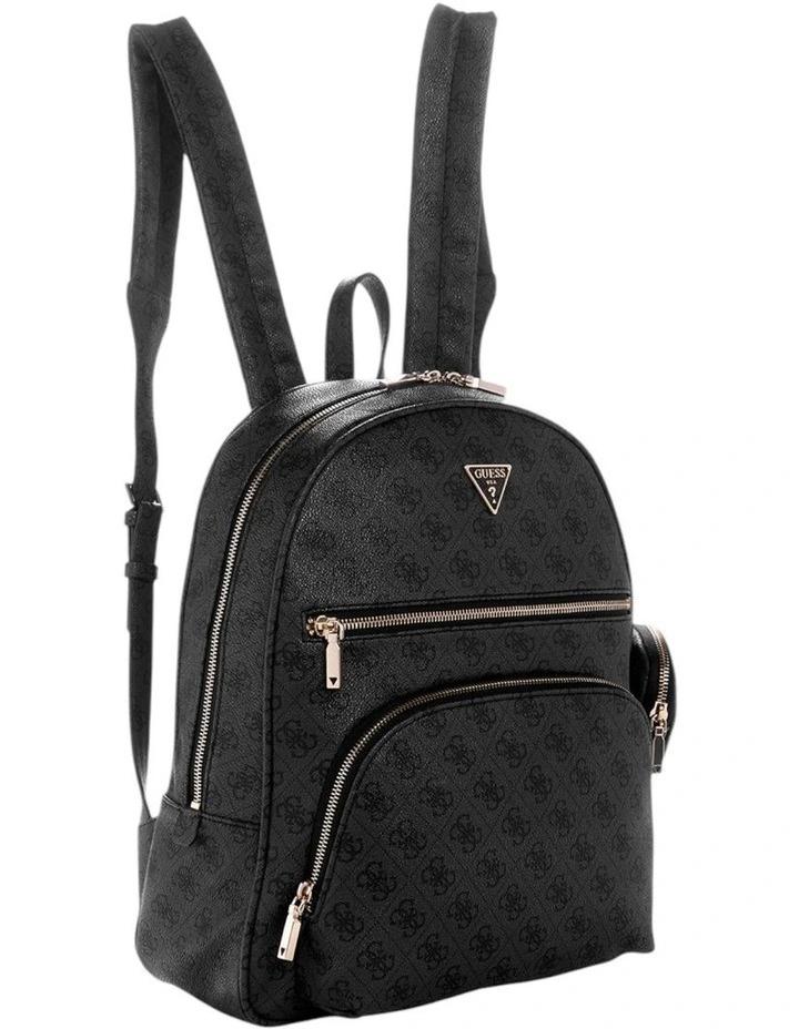 Power Play Large Backpack in Black Logo image 2