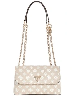 Daryna Crossbody Bag in Sand Logo